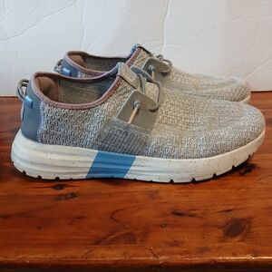 Hey Dude Sirocco Sport Stripe Shoes Women's Size 12